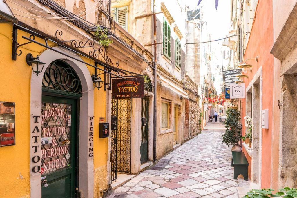 Queen Apartment, In The Heart Of Corfu Historical Old Town Center! Zewnętrze zdjęcie